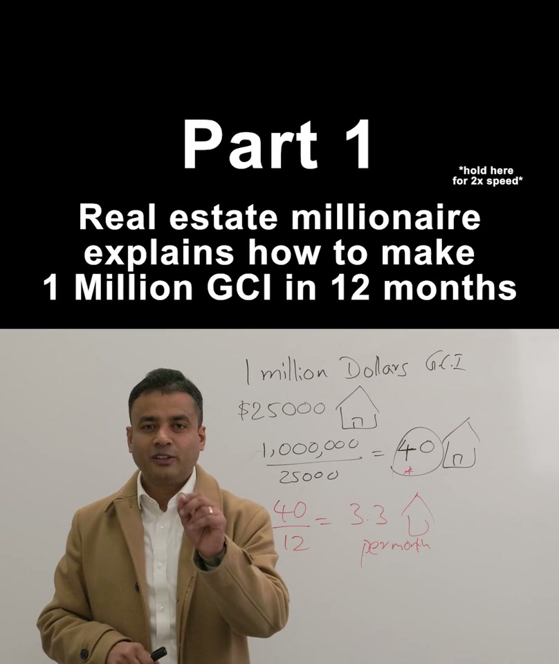 Million GCI — Founder-led real estate by Secret Project Agency