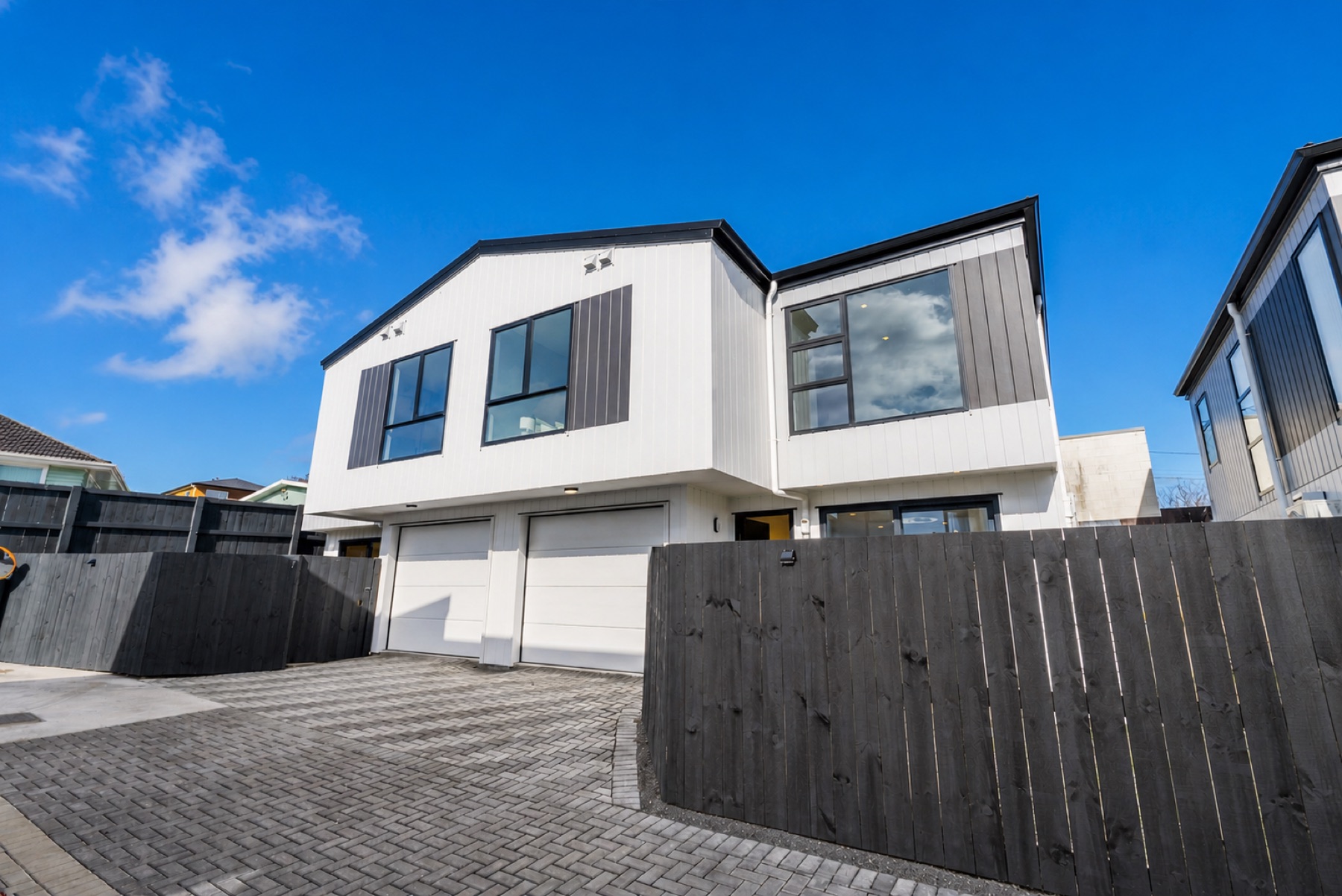Townhouse exterior at 9 Kaikoura Street, Henderson