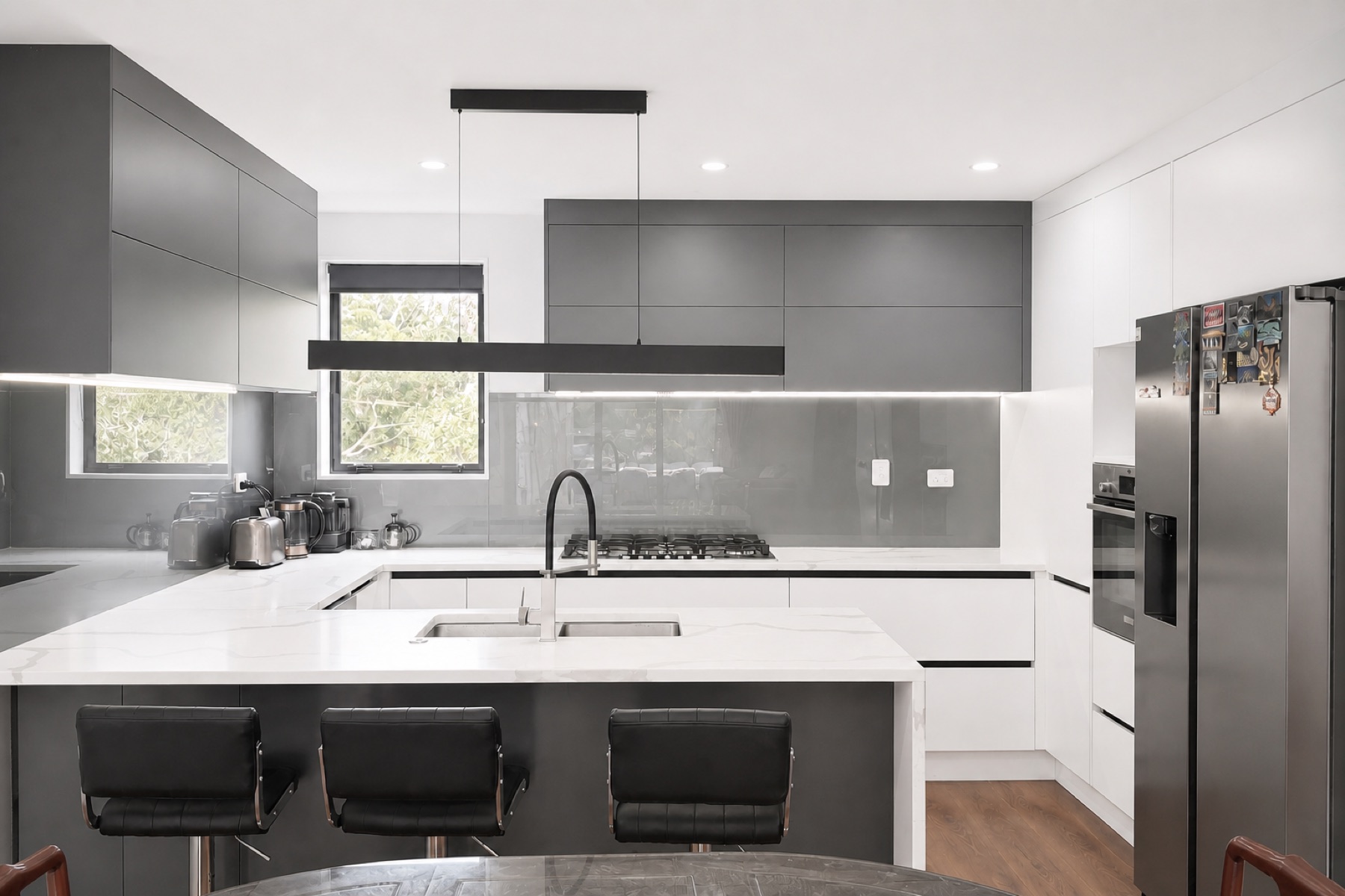 Kitchen and dining at 18D Pinewood Street, Avondale