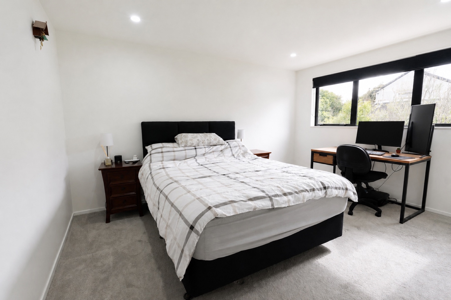 Bedroom and study at 18D Pinewood Street, Avondale